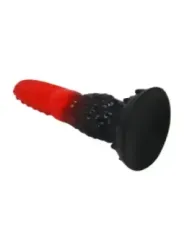 Power Monsters - Dildo Fantasy Drago Di Fuoco Con Ventosa 245 Cm 58 Cm Rosso E Nero - POWER MONSTERS - Dildo | erosidea.com