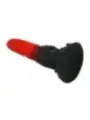 Power Monsters - Dildo Fantasy Drago Di Fuoco Con Ventosa 245 Cm 58 Cm Rosso E Nero - POWER MONSTERS - Dildo | erosidea.com