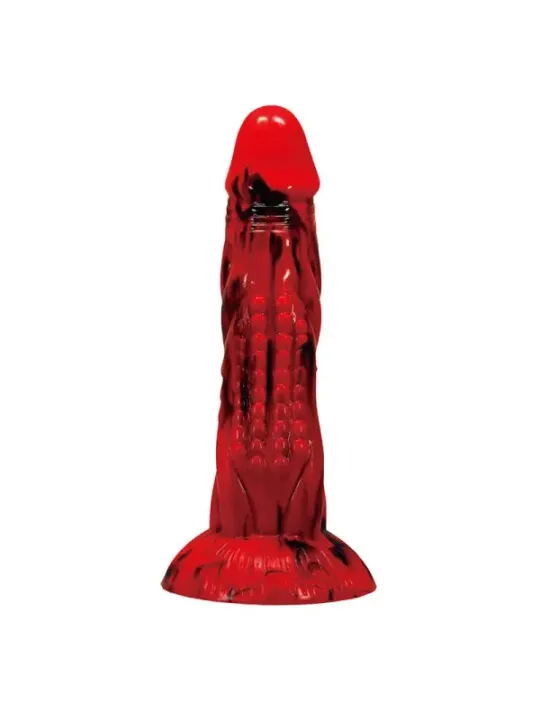 Power Monsters - Dildo Fantasy Minotauro Con Ventosa 21 Cm 5 Cm Rosso E Nero - POWER MONSTERS - Dildo | erosidea.com