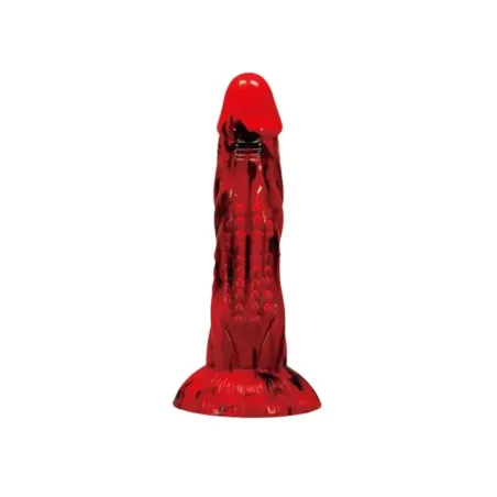 Power Monsters - Dildo Fantasy Minotauro Con Ventosa 21 Cm 5 Cm Rosso E Nero - POWER MONSTERS - Dildo | erosidea.com