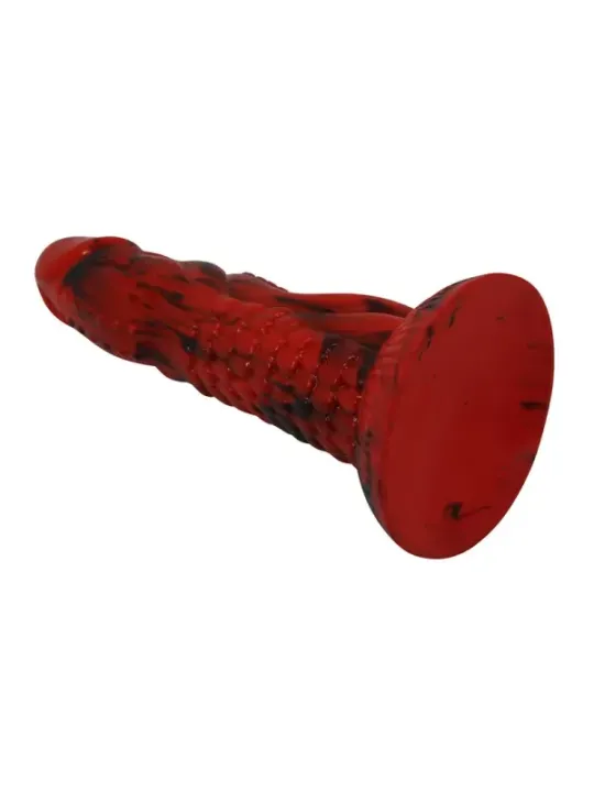 Power Monsters - Dildo Fantasy Minotauro Con Ventosa 21 Cm 5 Cm Rosso E Nero - POWER MONSTERS - Dildo | erosidea.com