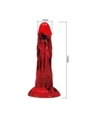 Power Monsters - Dildo Fantasy Minotauro Con Ventosa 21 Cm 5 Cm Rosso E Nero - POWER MONSTERS - Dildo | erosidea.com