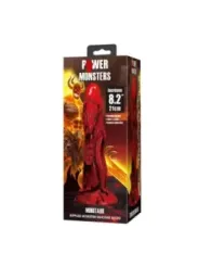 Power Monsters - Dildo Fantasy Minotauro Con Ventosa 21 Cm 5 Cm Rosso E Nero - POWER MONSTERS - Dildo | erosidea.com