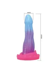 Power Monsters - Dildo Void Python Fantasy Con Ventosa 205 Cm 52 Cm Blu Viola E Rosa - POWER MONSTERS - Dildo | erosidea.com