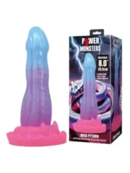 Power Monsters - Dildo Void Python Fantasy Con Ventosa 205 Cm 52 Cm Blu Viola E Rosa - POWER MONSTERS - Dildo | erosidea.com