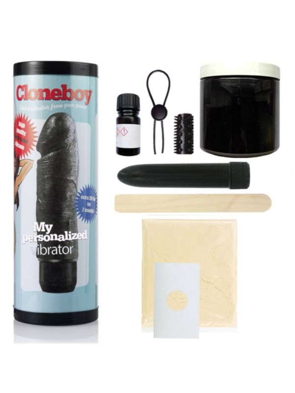 Cloneboy - Kit Clonatore Del Pene Con Vibrazione Nero - CLONEBOY - Guaine e Prolunghe | erosidea.com