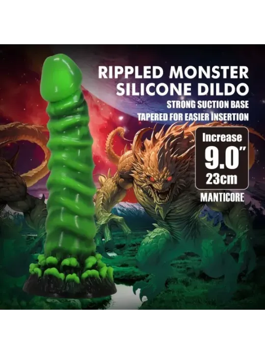 Power Monsters - Dildo In Silicone Manticore Fantasy 23 Cm 5 Cm - POWER MONSTERS - Dildo | erosidea.com