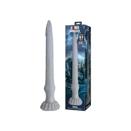 Power Monsters - Dildo In Silicone Basilisk Fantasy 43 Cm 5 Cm - POWER MONSTERS - Dildo | erosidea.com
