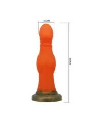 Power Monsters - Blazeheart Charger Fantasy Dildo In Silicone 185 Cm 45 Cm - POWER MONSTERS - Dildo | erosidea.com