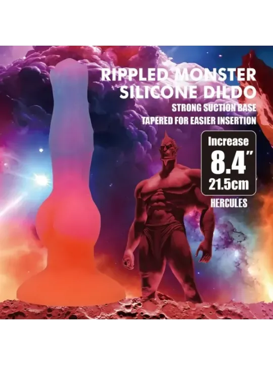 Power Monsters - Dildo In Silicone Hercules Fantasy 215 Cm 5 Cm - POWER MONSTERS - Dildo | erosidea.com