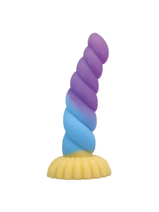 Power Monsters - Unicorno Tricolore Fantasy Dildo In Silicone 22 Cm 5 Cm - POWER MONSTERS - Dildo | erosidea.com