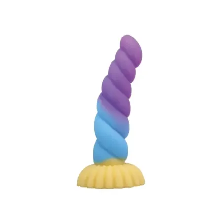 Power Monsters - Unicorno Tricolore Fantasy Dildo In Silicone 22 Cm 5 Cm - POWER MONSTERS - Dildo | erosidea.com