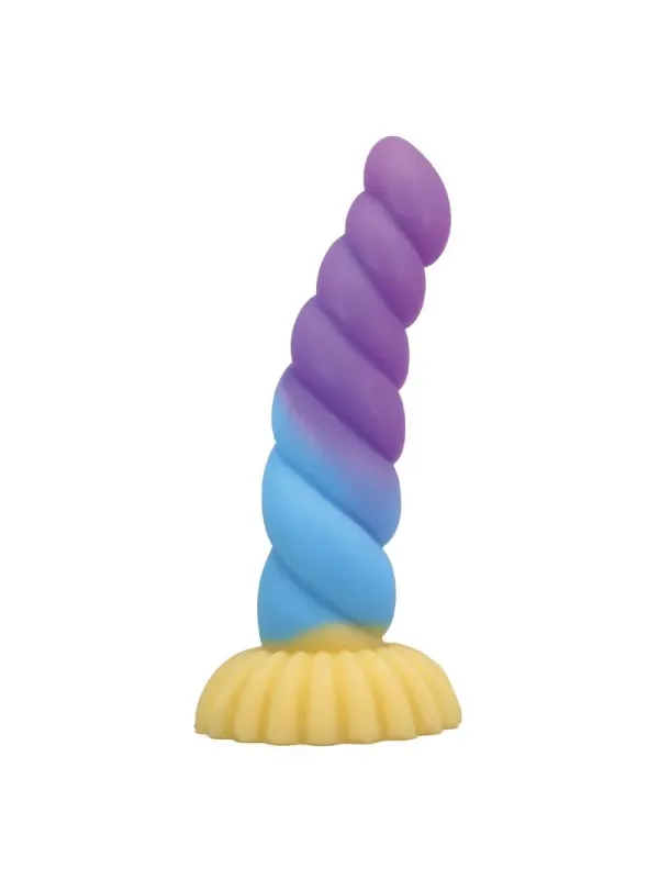 Power Monsters - Unicorno Tricolore Fantasy Dildo In Silicone 22 Cm 5 Cm - POWER MONSTERS - Dildo | erosidea.com