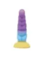 Power Monsters - Unicorno Tricolore Fantasy Dildo In Silicone 22 Cm 5 Cm - POWER MONSTERS - Dildo | erosidea.com