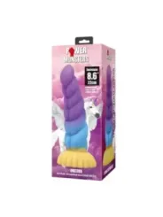 Power Monsters - Unicorno Tricolore Fantasy Dildo In Silicone 22 Cm 5 Cm - POWER MONSTERS - Dildo | erosidea.com