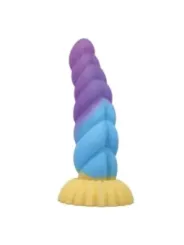 Power Monsters - Unicorno Tricolore Fantasy Dildo In Silicone 22 Cm 5 Cm - POWER MONSTERS - Dildo | erosidea.com