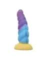 Power Monsters - Unicorno Tricolore Fantasy Dildo In Silicone 22 Cm 5 Cm - POWER MONSTERS - Dildo | erosidea.com