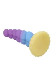 Power Monsters - Unicorno Tricolore Fantasy Dildo In Silicone 22 Cm 5 Cm - POWER MONSTERS - Dildo | erosidea.com
