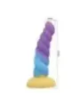 Power Monsters - Unicorno Tricolore Fantasy Dildo In Silicone 22 Cm 5 Cm - POWER MONSTERS - Dildo | erosidea.com