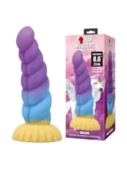 Power Monsters - Unicorno Tricolore Fantasy Dildo In Silicone 22 Cm 5 Cm - POWER MONSTERS - Dildo | erosidea.com