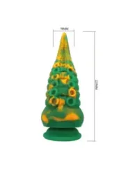 Power Monsters - Abyssal Colossus Bicolor Fantasy Dildo In Silicone 22.5 Cm 6 Cm - POWER MONSTERS - Dildo | erosidea.com