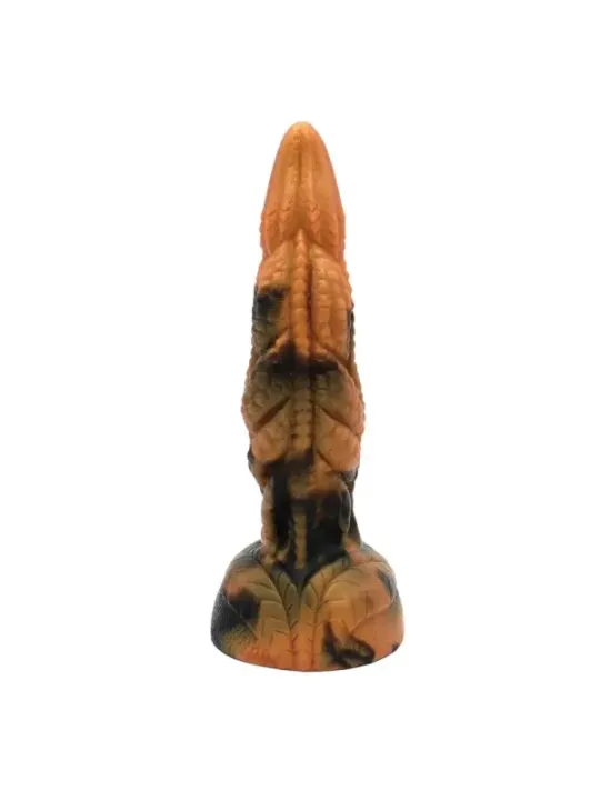 Power Monsters - Tirannosauro Bicolore Fantasy Dildo In Silicone 205 Cm 5 Cm - POWER MONSTERS - Dildo | erosidea.com
