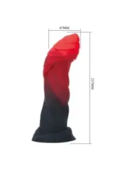 Power Monsters - Dildo In Silicone Bigoliath Bicolore Fantasy 25 Cm 6 Cm - POWER MONSTERS - Dildo | erosidea.com