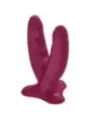 Fun Factory - Ryde Doppio Dildo Rosso Vino - FUN FACTORY - Dildo | erosidea.com