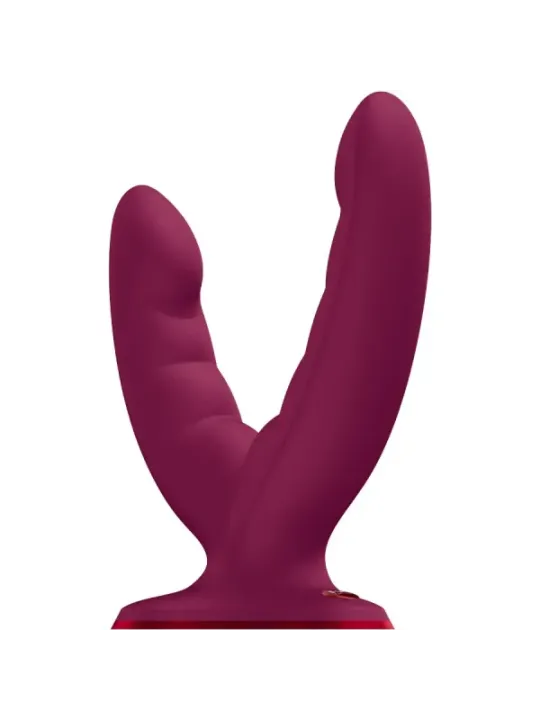 Fun Factory - Ryde Doppio Dildo Rosso Vino - FUN FACTORY - Dildo | erosidea.com