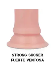 Rockarmy - Imbracatura + Silicone Liquido Premium Mustang Realistico 18 Cm -O- 4.14 Cm - ROCK ARMY - Dildo | erosidea.com