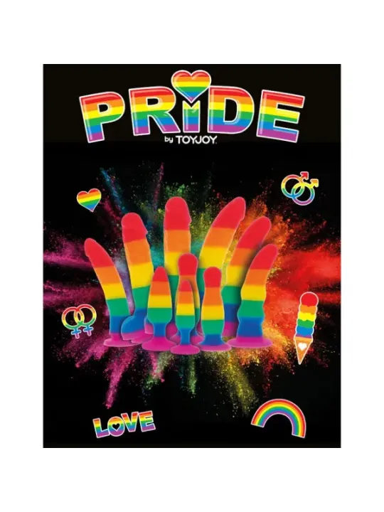 Pride - Dildo Bandiera Lgbt 19 Cm - PRIDE - Dildo | erosidea.com