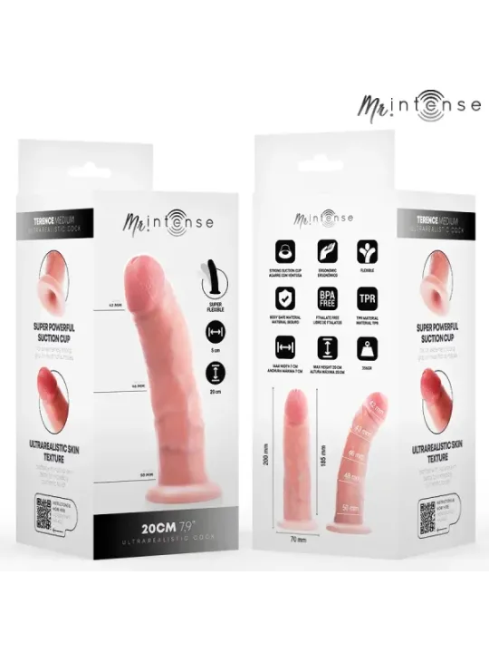 Mr Intense - Dildo Terence Medio 20 Cm -- 5 Cm - MR. INTENSE DILDOS - Dildo | erosidea.com