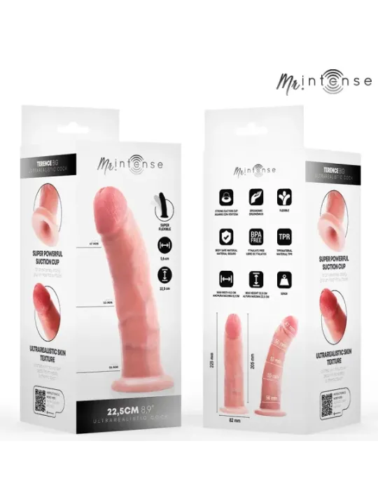 Mr Intense - Grande Dildo Terence 22.5 cm x 5.6 cm - MR. INTENSE DILDOS - Dildo | erosidea.com