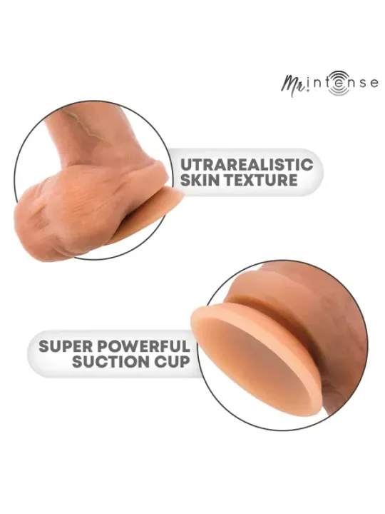 Mr Intense - Dildo In Silicone Di Bruce S Con Testicoli 17.8 cm x 4 Cm - MR. INTENSE DILDOS - Dildo | erosidea.com