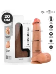 Mr Intense - Bruce M Dildo In Silicone Con Testicoli 20 cm x 4.5 cm - MR. INTENSE DILDOS - Dildo | erosidea.com