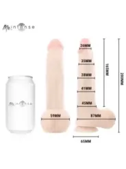 Mr Intense - Bruce M Dildo In Silicone Con Testicoli 20 cm x 4.5 cm - MR. INTENSE DILDOS - Dildo | erosidea.com