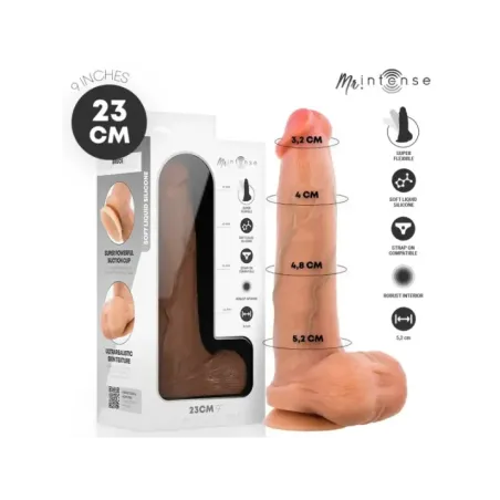 Mr Intense - Bruce L Dildo Siliconica 23 Cm -- 5.2 Cm - MR. INTENSE DILDOS - Dildo | erosidea.com