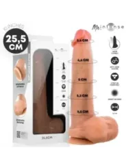 Mr Intense - Bruce Xl Dildo In Silicone Con Testicoli 25.5 cm x 5.5 cm - MR. INTENSE DILDOS - Dildo | erosidea.com