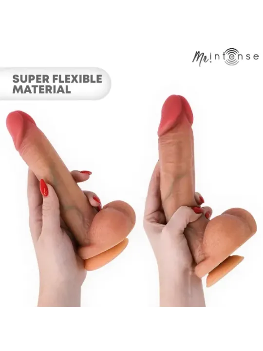 Mr Intense - Gary M Dildo In Silicone Ultra-Realistico Con Testicoli 20 cm x 4.2 cm - MR. INTENSE DILDOS - Dildo | erosidea.com