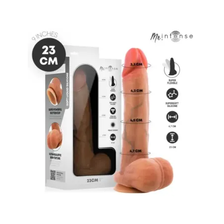 Mr Intense - Gary L Dildo In Silicone Ultra-Realistico Con Testicoli 23 cm x 4.7 cm - MR. INTENSE DILDOS - Dildo | erosidea.com