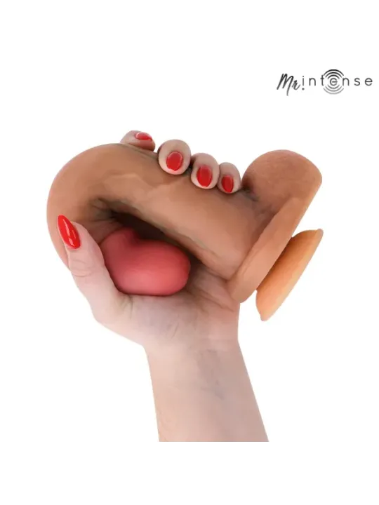 Mr Intense - Gary L Dildo In Silicone Ultra-Realistico Con Testicoli 23 cm x 4.7 cm - MR. INTENSE DILDOS - Dildo | erosidea.com