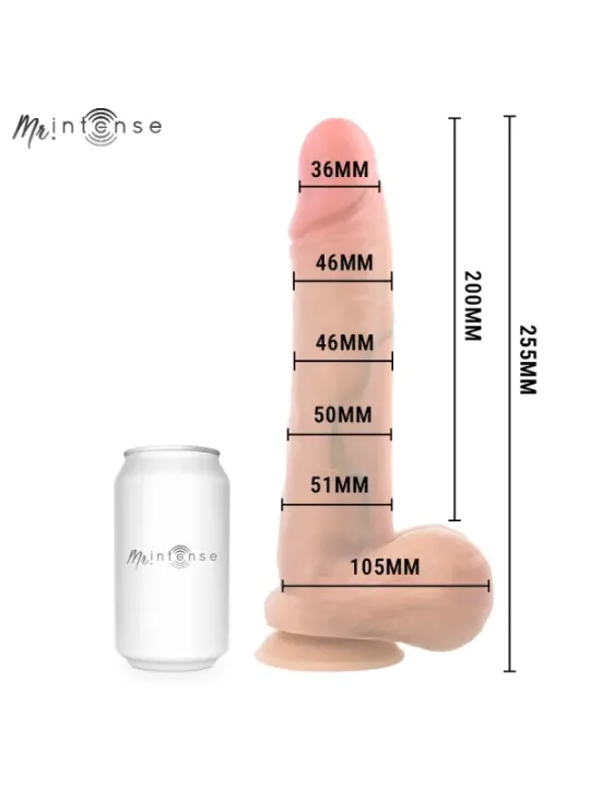 Mr Intense - Gary Xl Dildo In Silicone Ultra-Realistico Con Testicoli 25.5 cm x 5.1 cm - MR. INTENSE DILDOS - Dildo | erosidea.com