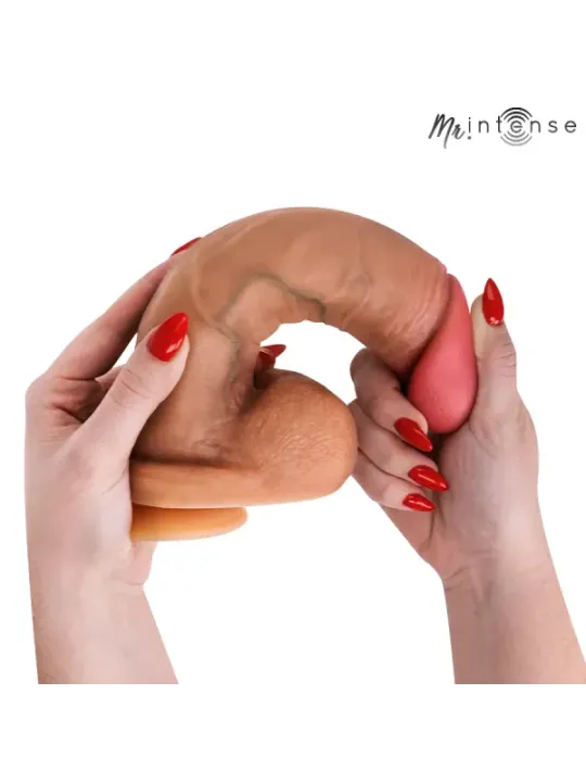 Mr Intense - Gary Xl Dildo In Silicone Ultra-Realistico Con Testicoli 25.5 cm x 5.1 cm - MR. INTENSE DILDOS - Dildo | erosidea.com