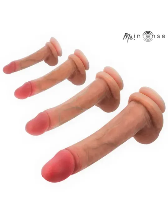Mr Intense - Gary Xl Dildo In Silicone Ultra-Realistico Con Testicoli 25.5 cm x 5.1 cm - MR. INTENSE DILDOS - Dildo | erosidea.com