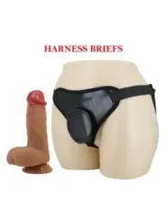 Pretty Love - Imbracatura Universale Con Dildo Realistico - HARNESS COLLECTION - Dildo | erosidea.com