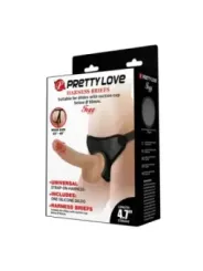Pretty Love - Imbracatura Universale Con Dildo Realistico - HARNESS COLLECTION - Dildo | erosidea.com