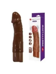 Pretty Love - Donald Vibratore Realistico 195 Cm 4 Cm Marrone - DILDOS - Dildo | erosidea.com