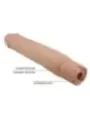 Pretty Love - Kessler Dildo Vibrante Realistico 10 Modalita Di Vibrazione E Rotazione 22 Cm Naturale - DILDOS - Dildo | erosidea.com