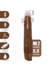 Pretty Love - Kessler Dildo Vibrante Realistico 10 Modalita Di Vibrazione E Rotazione 22 Cm Marrone - DILDOS - Dildo | erosidea.com