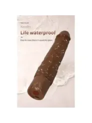 Pretty Love - Kessler Dildo Vibrante Realistico 10 Modalita Di Vibrazione E Rotazione 22 Cm Marrone - DILDOS - Dildo | erosidea.com